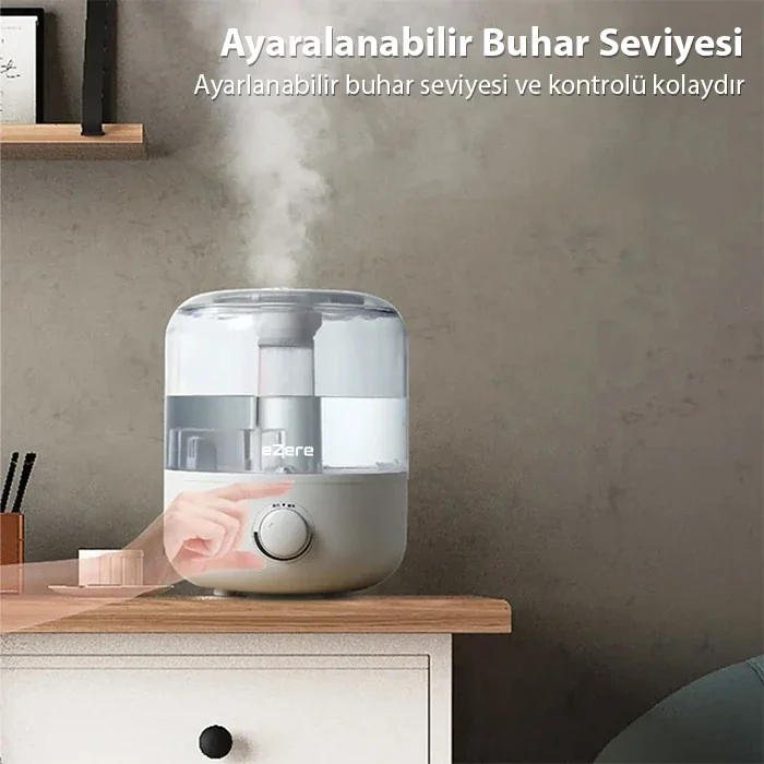 EZERE Yatak Odası için Üstten Doldurmalı 25 L Büyük Su TankıOtomatik Kapanma Sessiz Soğuk Sisli Nemlendirici-1852 EZERE Yatak Odası için Üstten Doldurmalı 25 L Büyük Su TankıOtomatik Kapanma Sessiz Soğuk Sisli Nemlendirici-1852