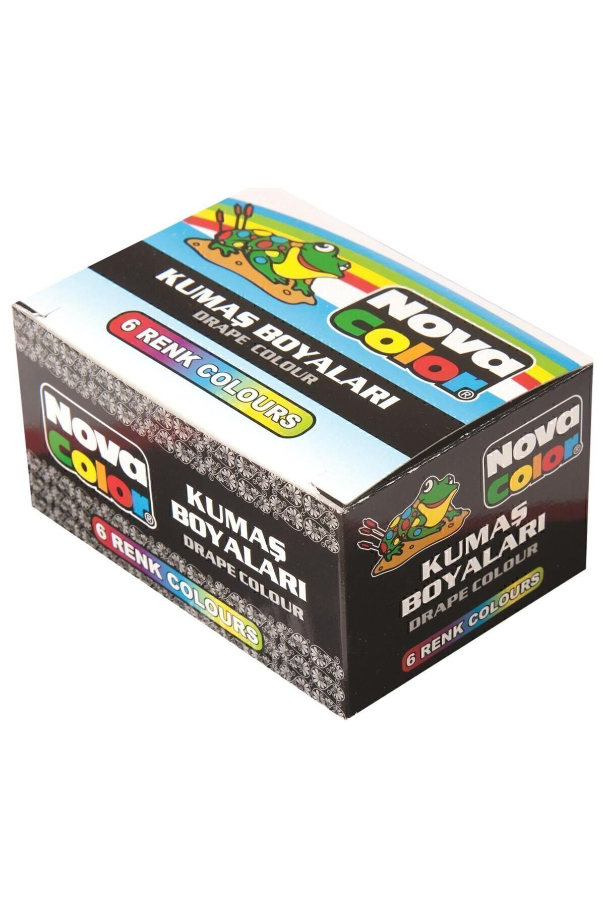 Nova Color Ezg - Kumaş Boyasi Nc 6 Renk X 30 Ml. Set