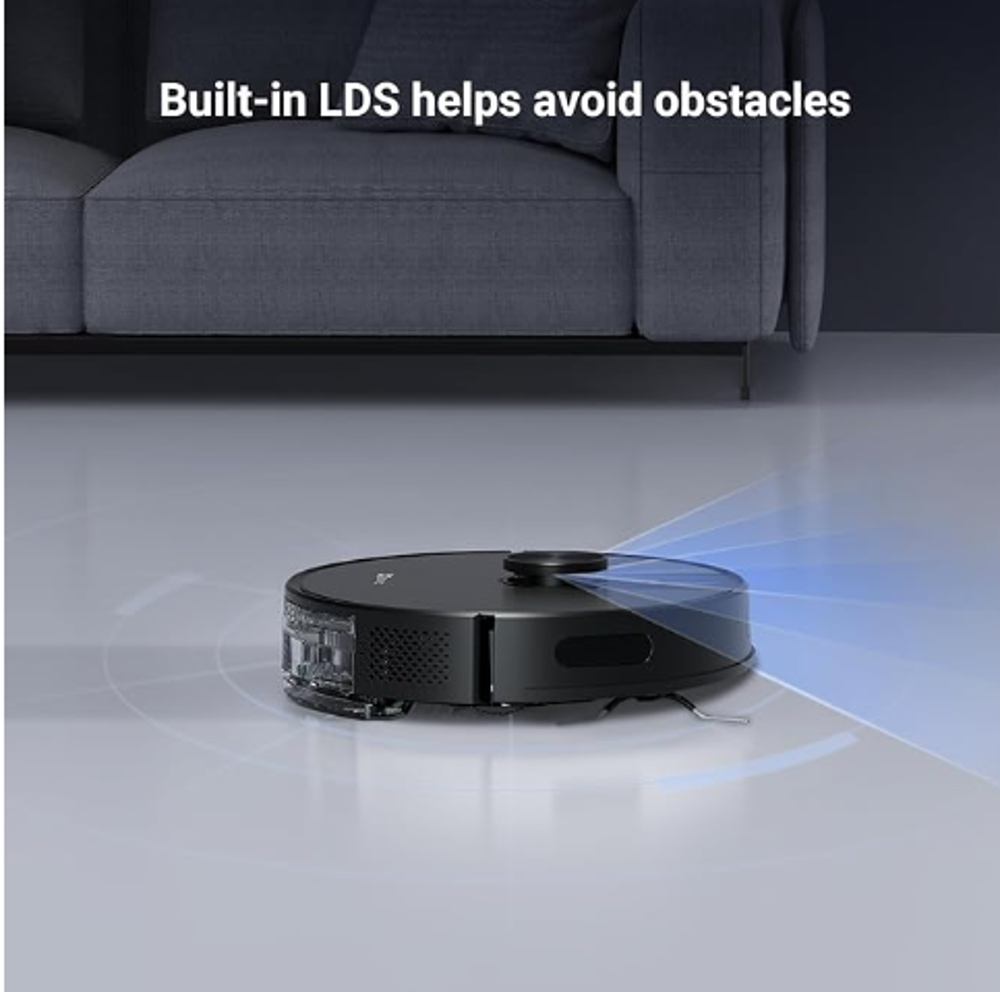 EZVIZ RE4 Plus Black Akıllı ve Paspaslı Robot Süpürge  Otomatik Ç