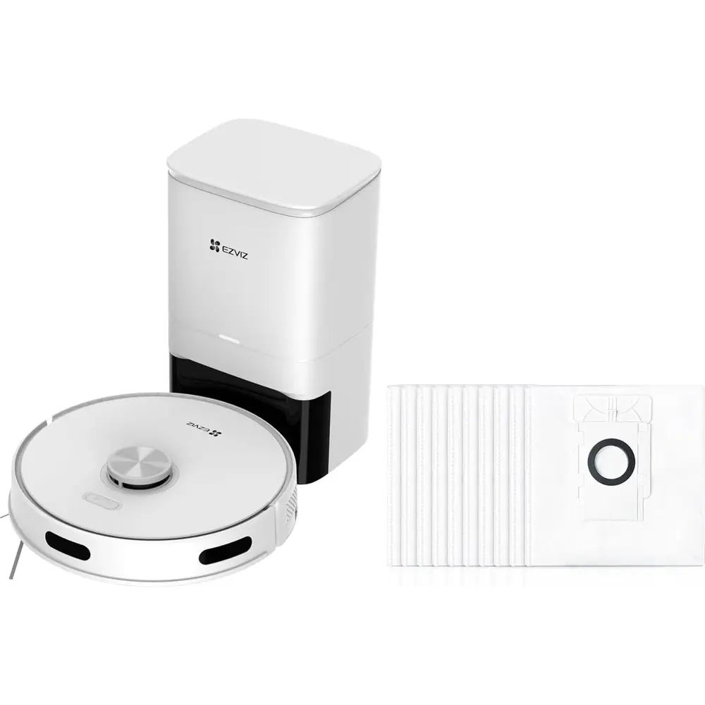 Ezviz RE4/RE5 Plus Robot Süpürgeler için 3'lü Toz Torbası (Ezviz 