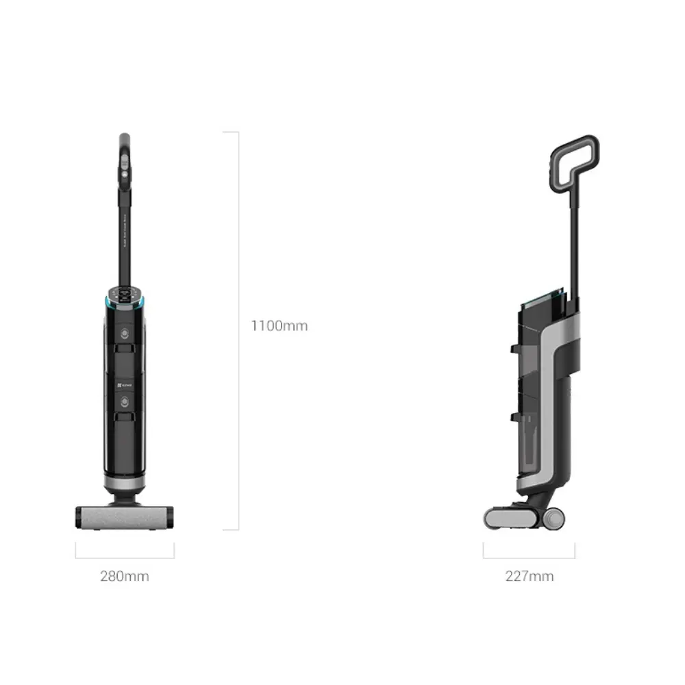 EZVIZ RH1 Kablosuz Islak-Kuru Elektrikli Süpürge, Sert Zeminler i