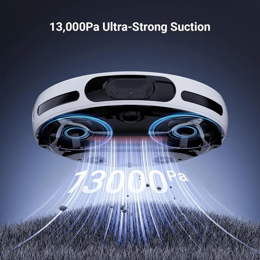 Ezviz RS20 Max Robot Süpürge, Hepsibirarada, Kendi Kendine Temizl