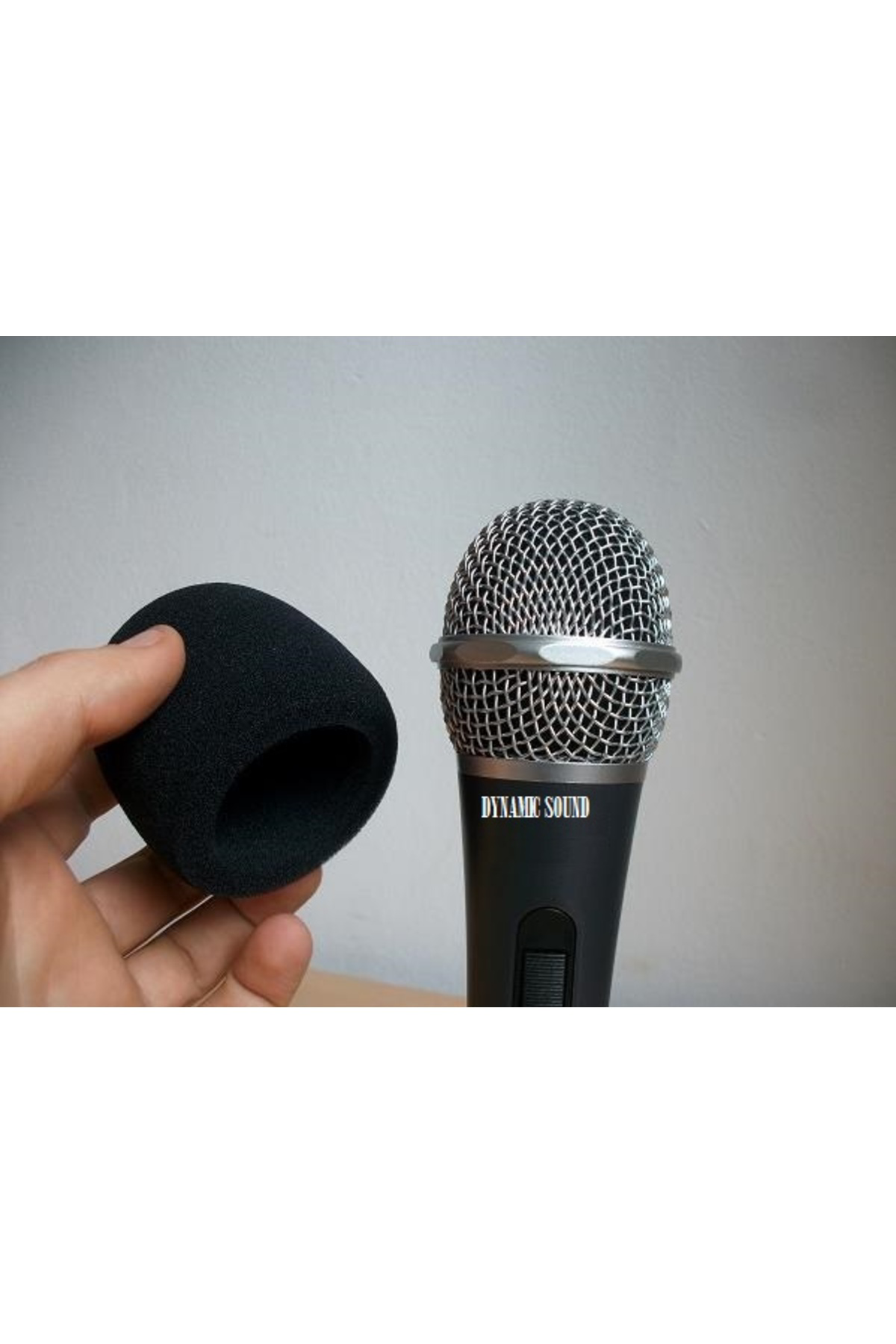 F-01 Siyah Mikrofon Süngeri