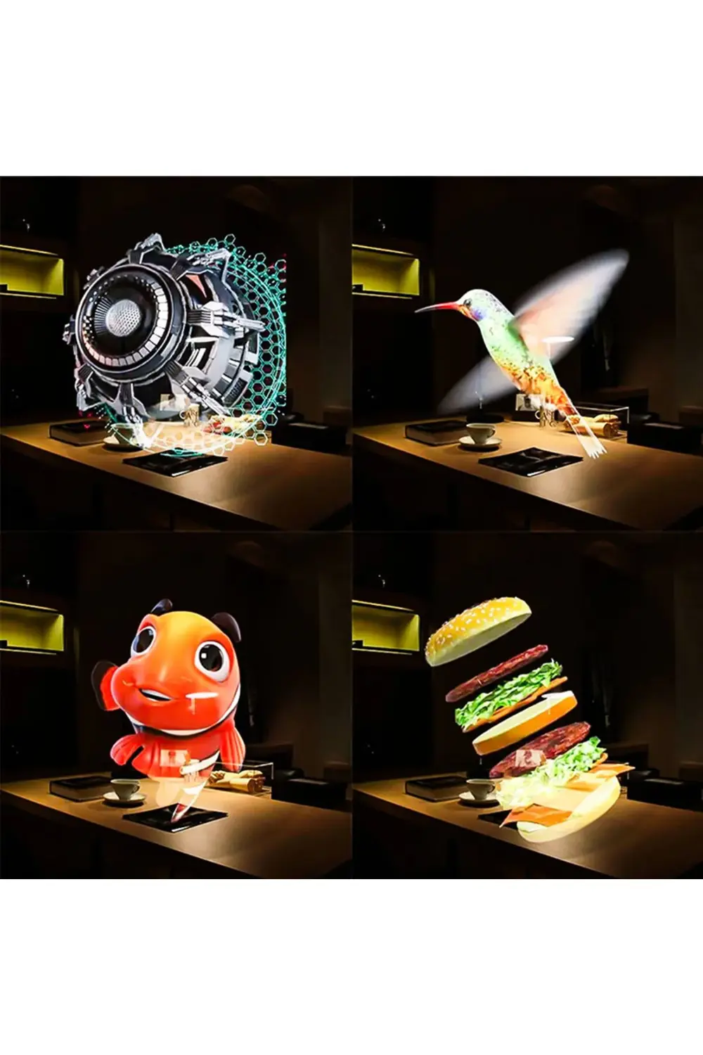 F-1 12 VOLT 170 DERECE GÖRÜŞ AÇILI 430 MM X 430 MM X 39 MM SMART