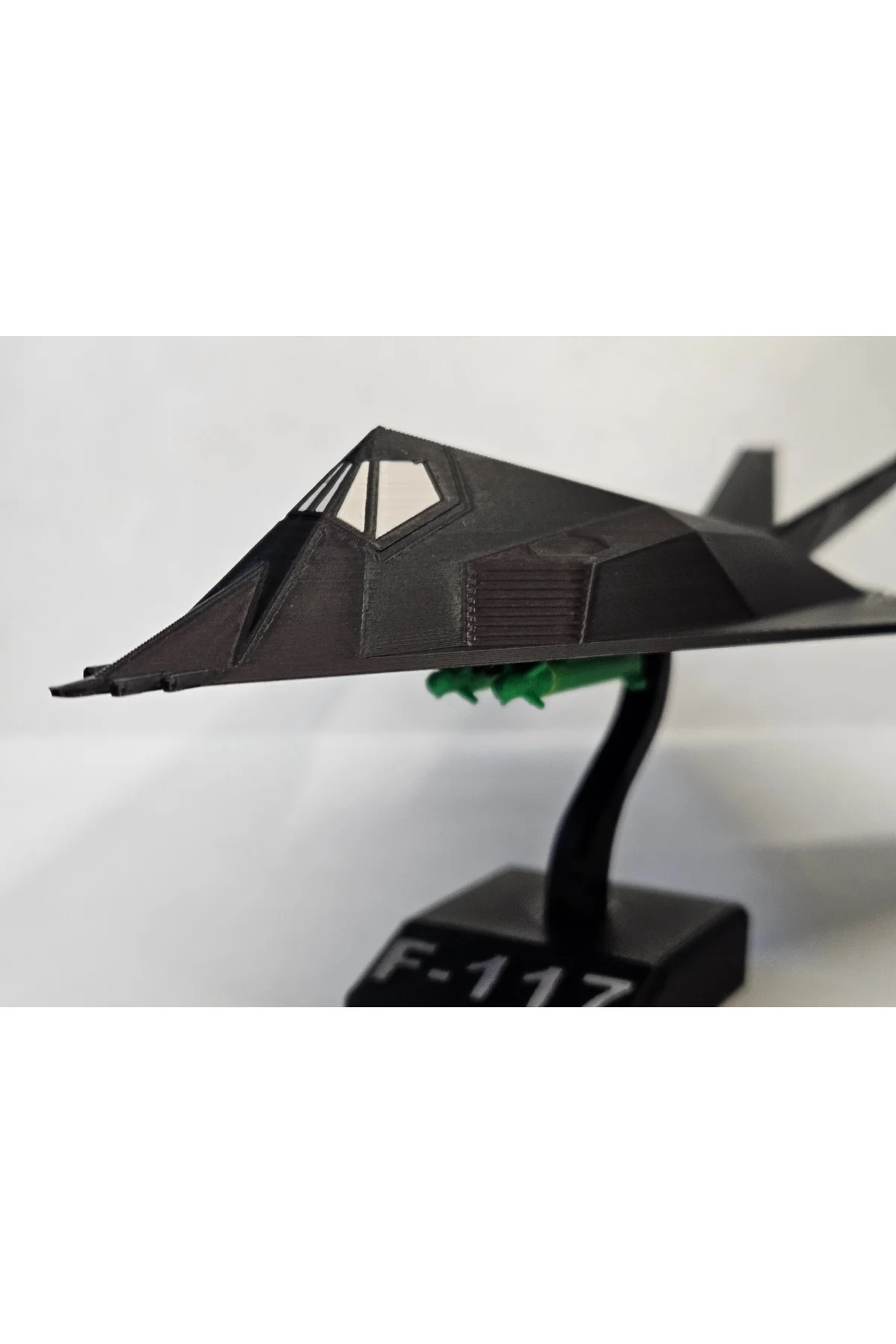 F-117 Nighthawk Kit Kart – Print-in-Place Bomb Bay Kapılı F-117 Nighthawk Kit Kart – Print-in-Place Bomb Bay Kapılı - Görsel 3
