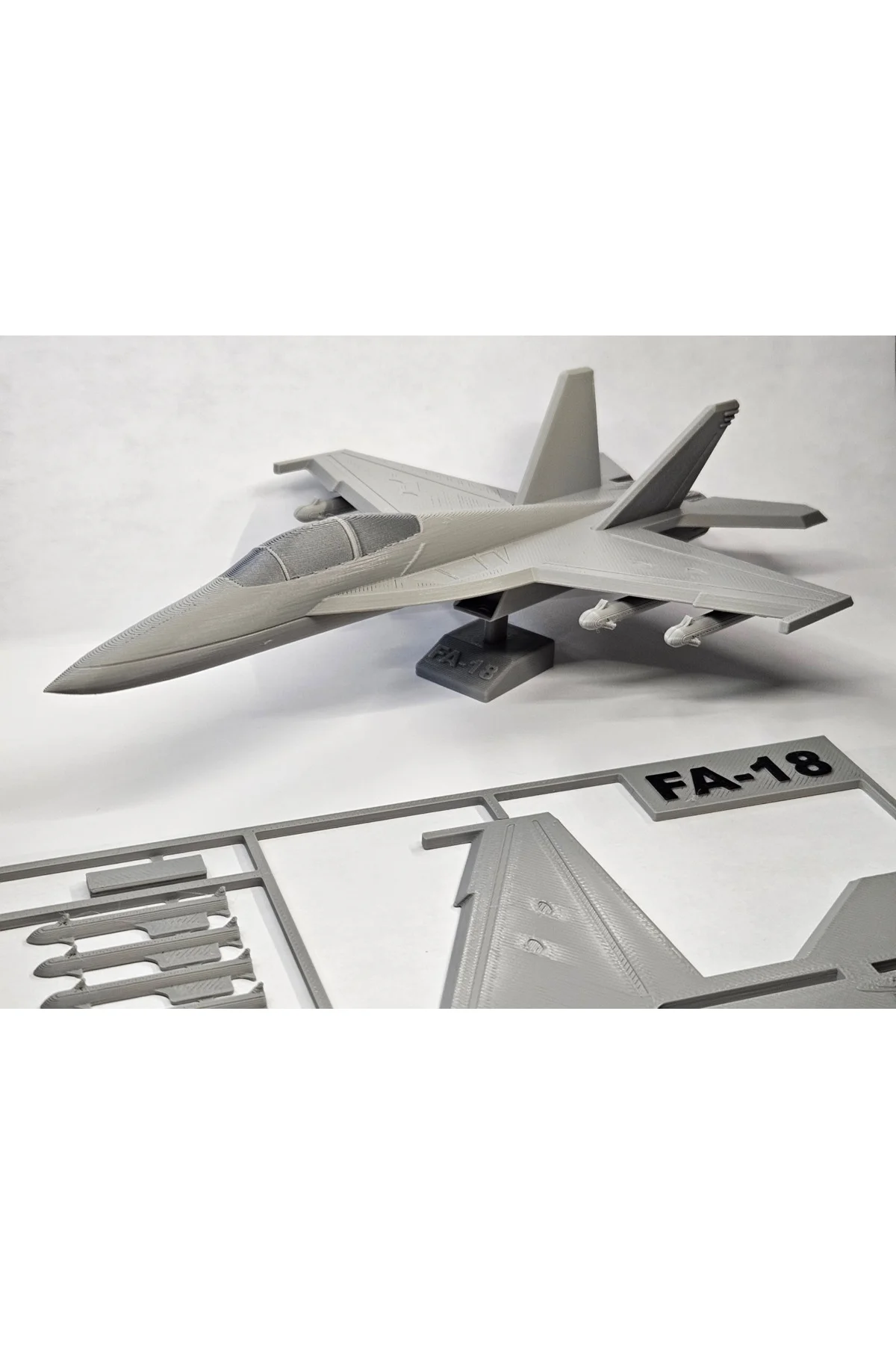 F-18 uçak kit kart - Görsel 2