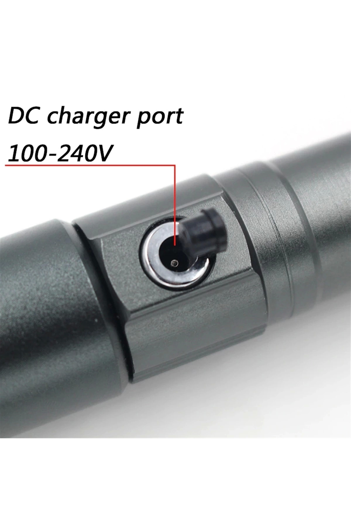 Ynt İthalat F-90 Aluminyum Kaplama Mıknatıslı Şarjlı El Feneri