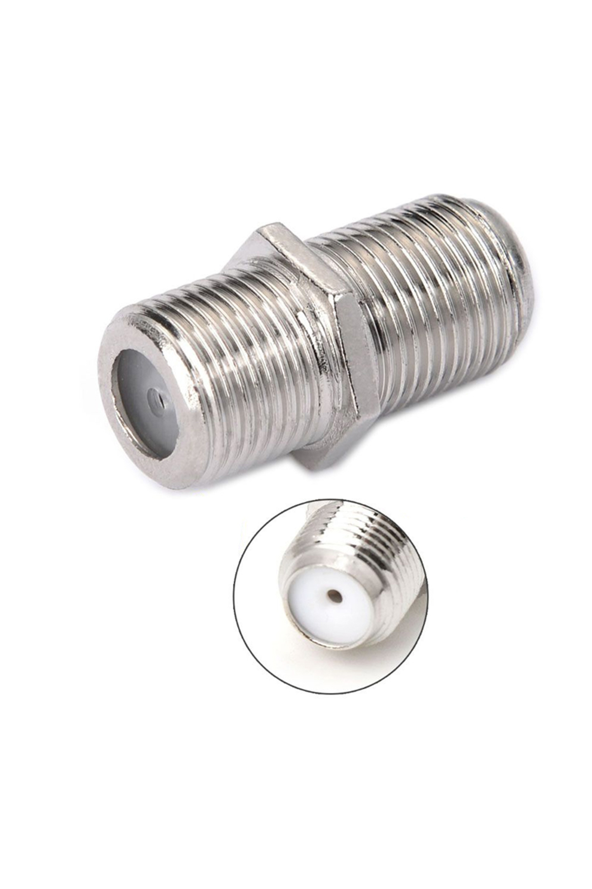 F ARA KONNEKTÖR BİRLEŞTİRİCİ 100LÜ --- POŞET --- SC-07 F81 (4767)