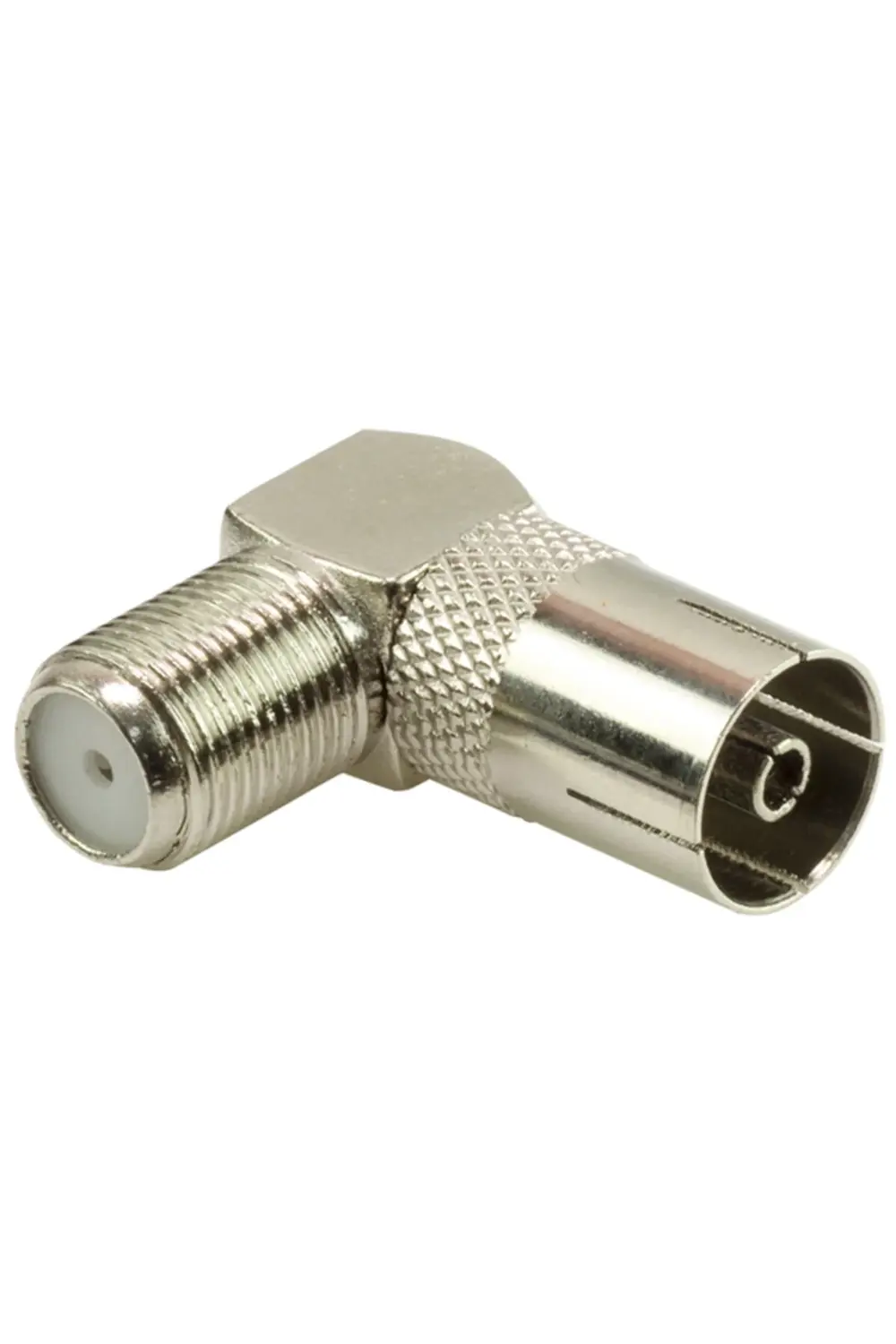 F Konnektör Dişi / 60 Ohm Dişi L Tip Çevirici (4178)