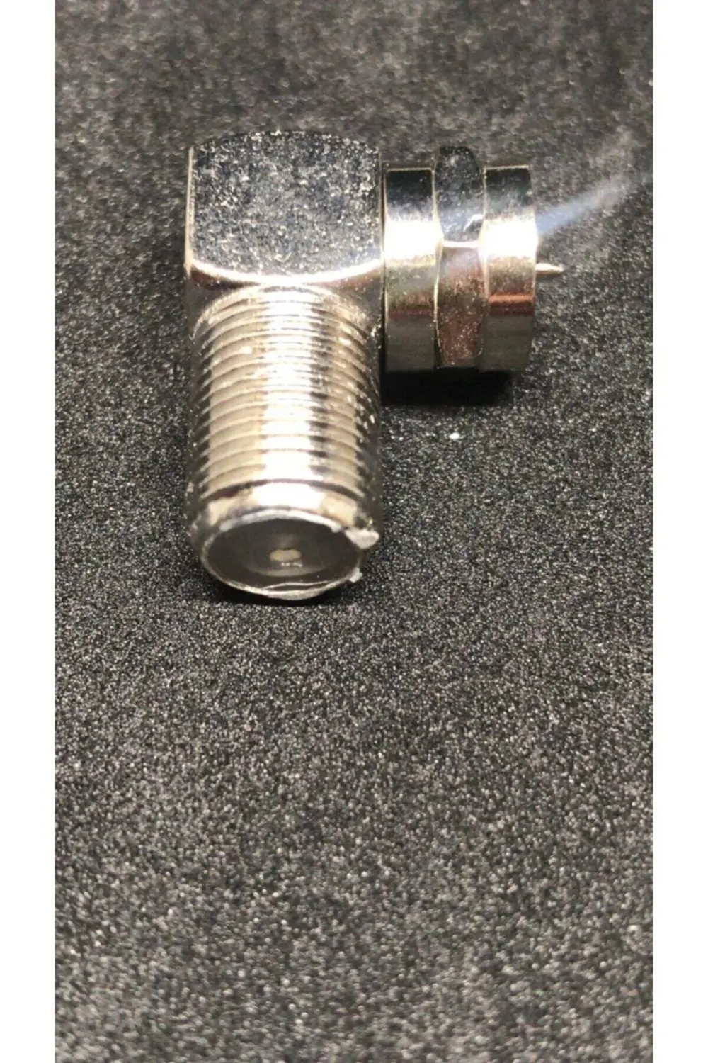 F Konnektör Dişi - Erkek Ara 90 Derece 5 Adet