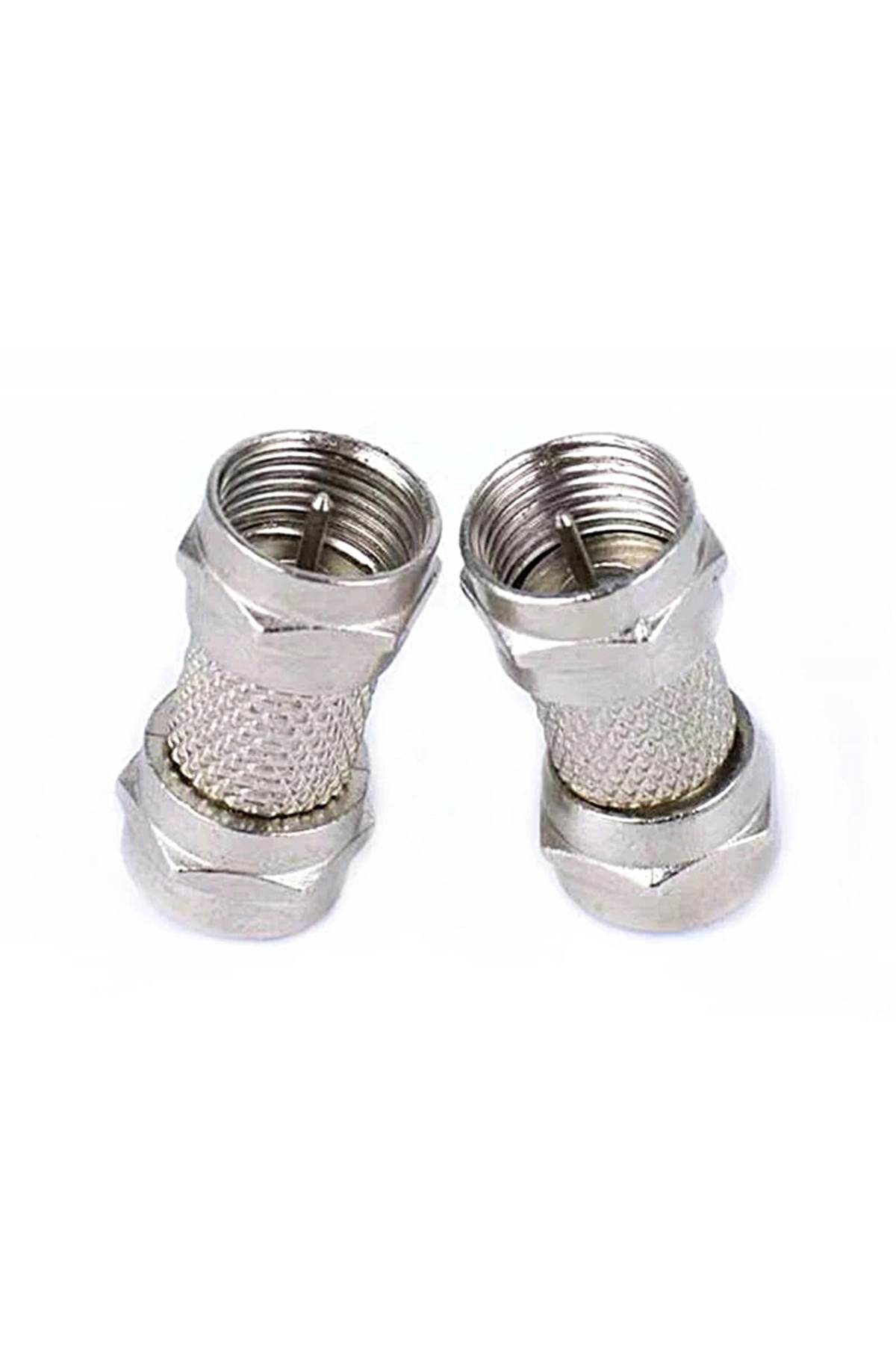 F Konnektör Erkek-Erkek Çevirmeli Konnektör Birleştirici