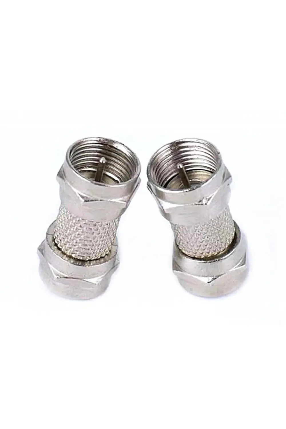 F Konnektör Erkek-Erkek Çevirmeli Konnektör Birleştirici