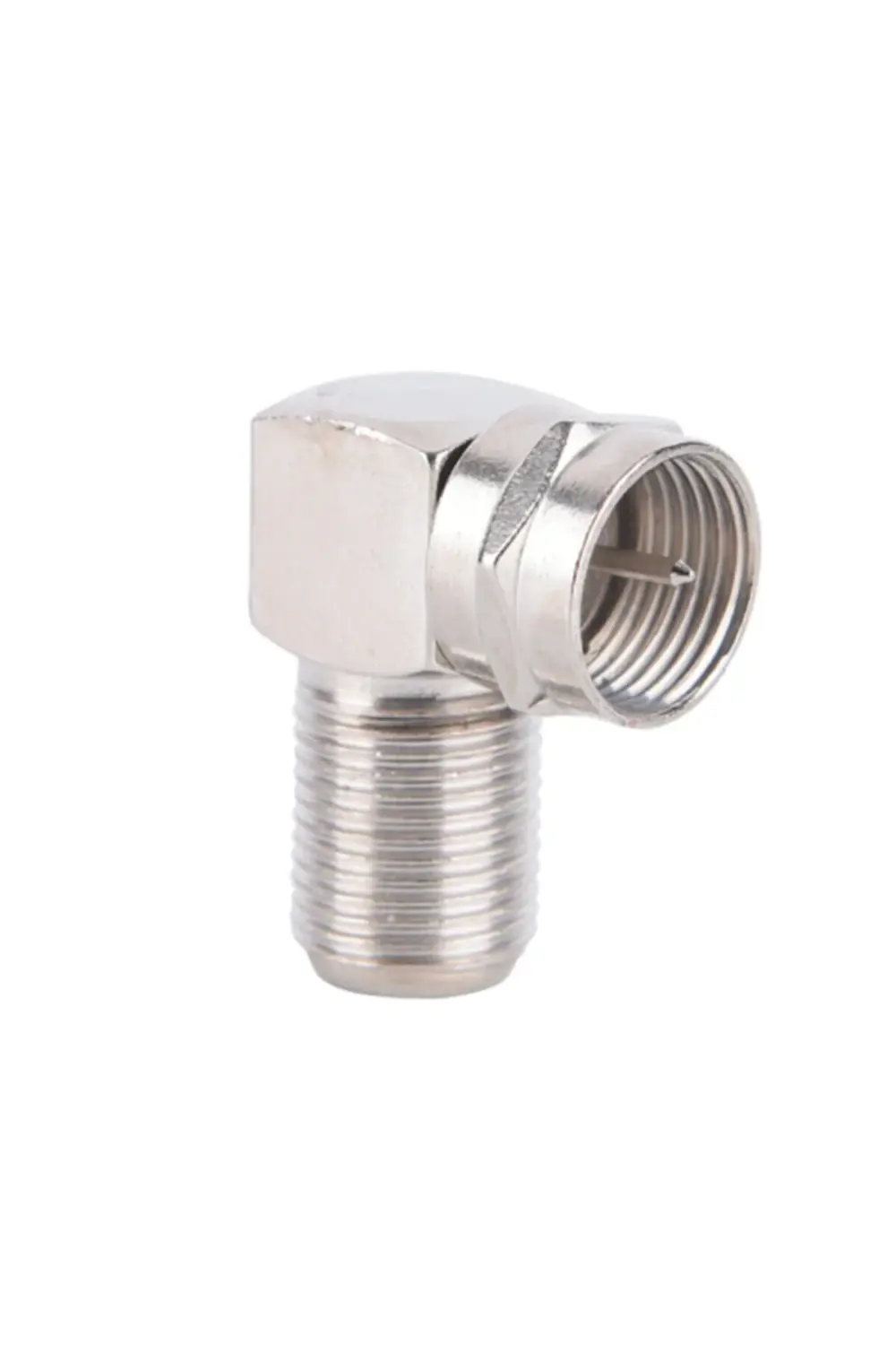 F Konnektör "l" Tipi Çevirici Fiş 50 Adet