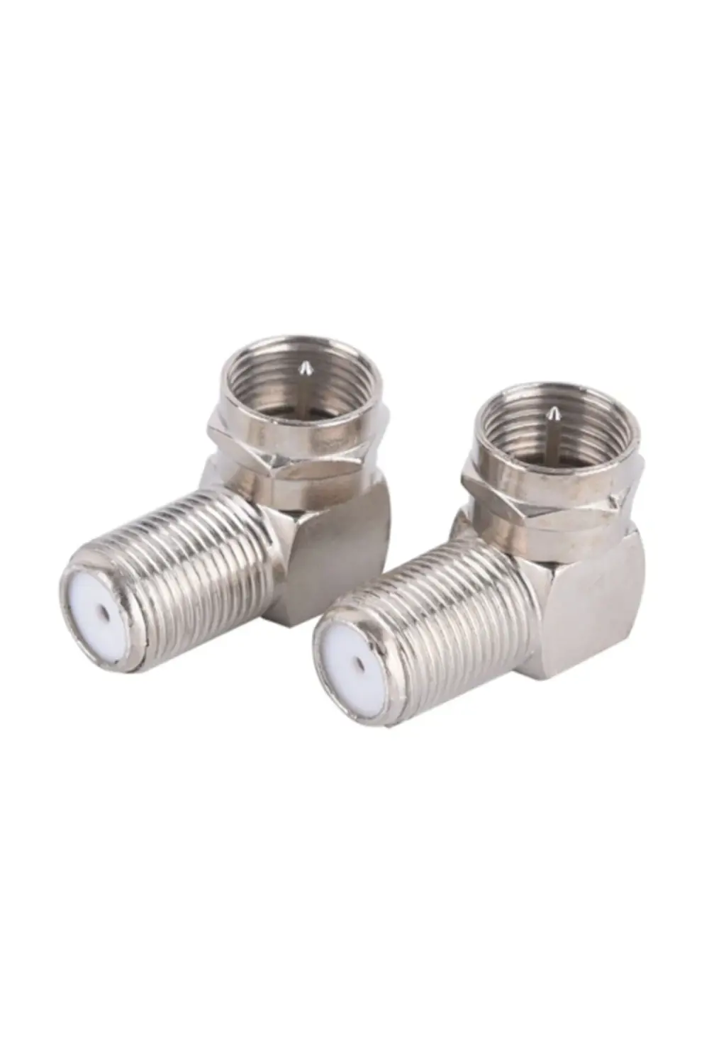 F Konnektör "l" Tipi Çevirici Fiş 50 Adet