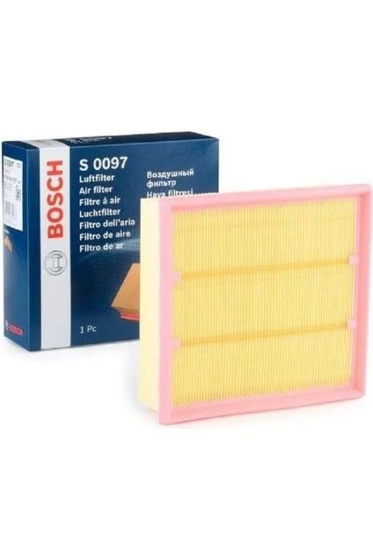 Bosch F026400369 Jeep-Fiat Uyumlu Hava Filtresi