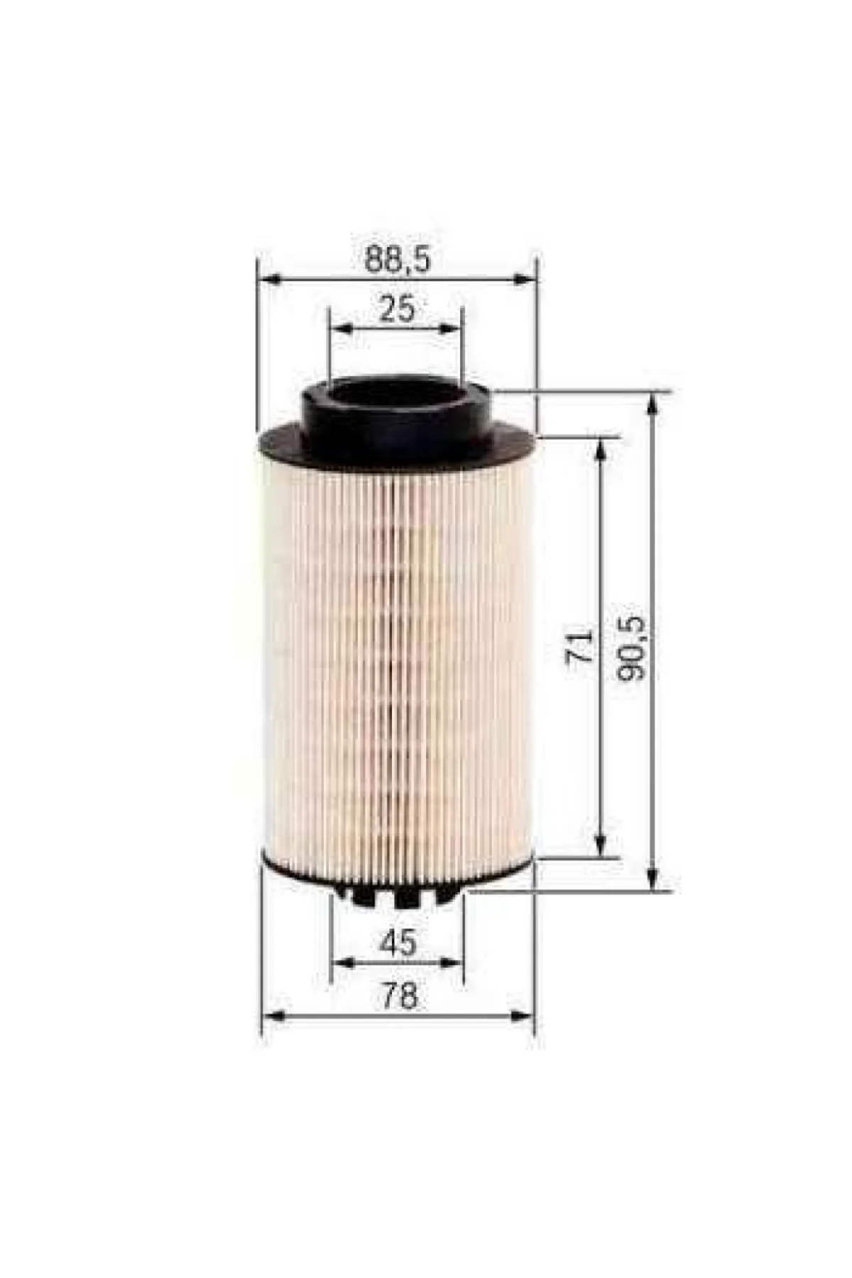 F026402062 YAKIT FİLTRESİ ASTRA İNSİGNİA MEVİRA DİZEL/MAZOT FİLTR