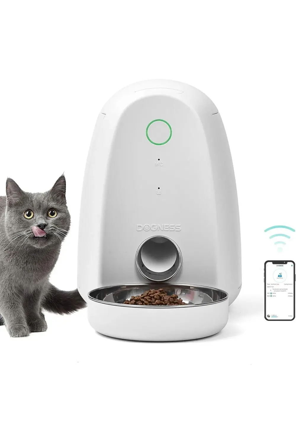 F05-M Otomatik Mama Kabı - Uygulama Kontrollü, 2 Litre