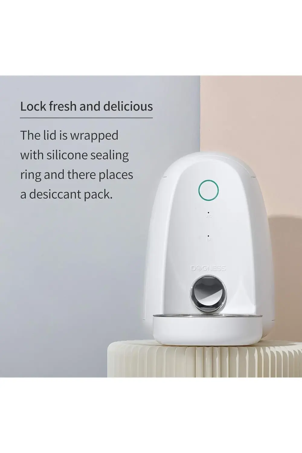 F05-M Otomatik Mama Kabı - Uygulama Kontrollü, 2 Litre