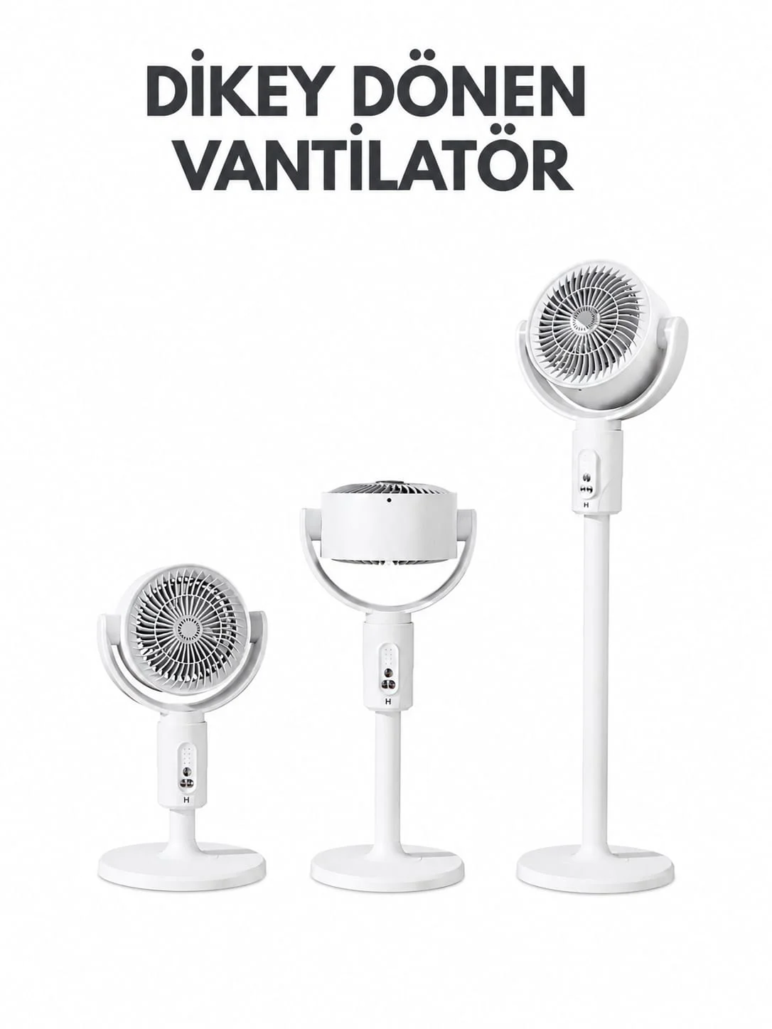 F1 DİKEY DÖNEBİLEN VANTİLATÖR