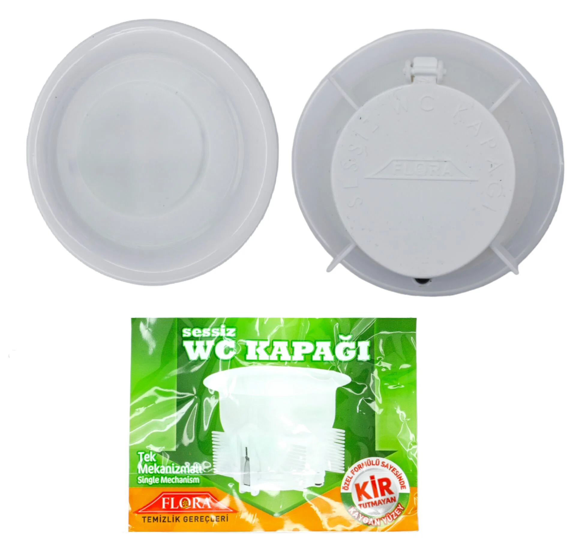 F100   Flora Sessiz Wc Kapağı - Tek Kapak