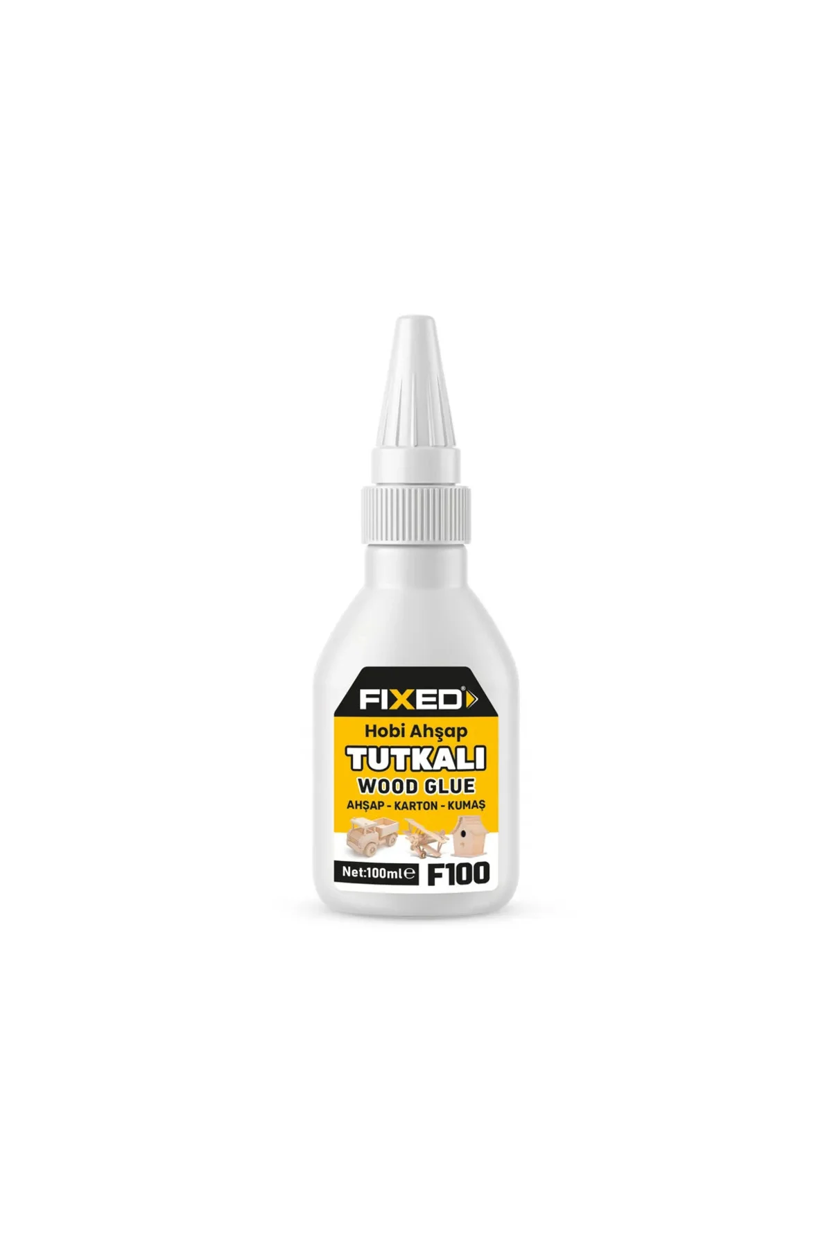 F100 HOBİ AHŞAP SUNTA KARTON KUMAŞ TUTKALI 100 ML Fiyatı, Yorumları ve Özellikleri