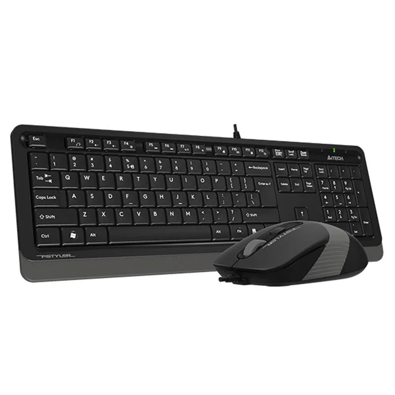 F1010 Q USB Gri Kablolu Klavye Mouse Seti - Ergonomik Tasarım 1600 DPI Optik Fare Fiyatı, Yorumları ve Özellikleri