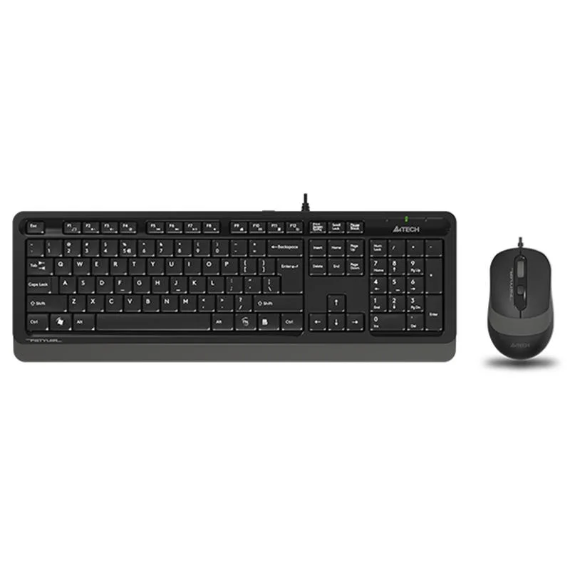 F1010 Q USB Gri Kablolu Klavye Mouse Seti - Ergonomik Tasarım 1600 DPI Optik Fare Fiyatı, Yorumları ve Özellikleri