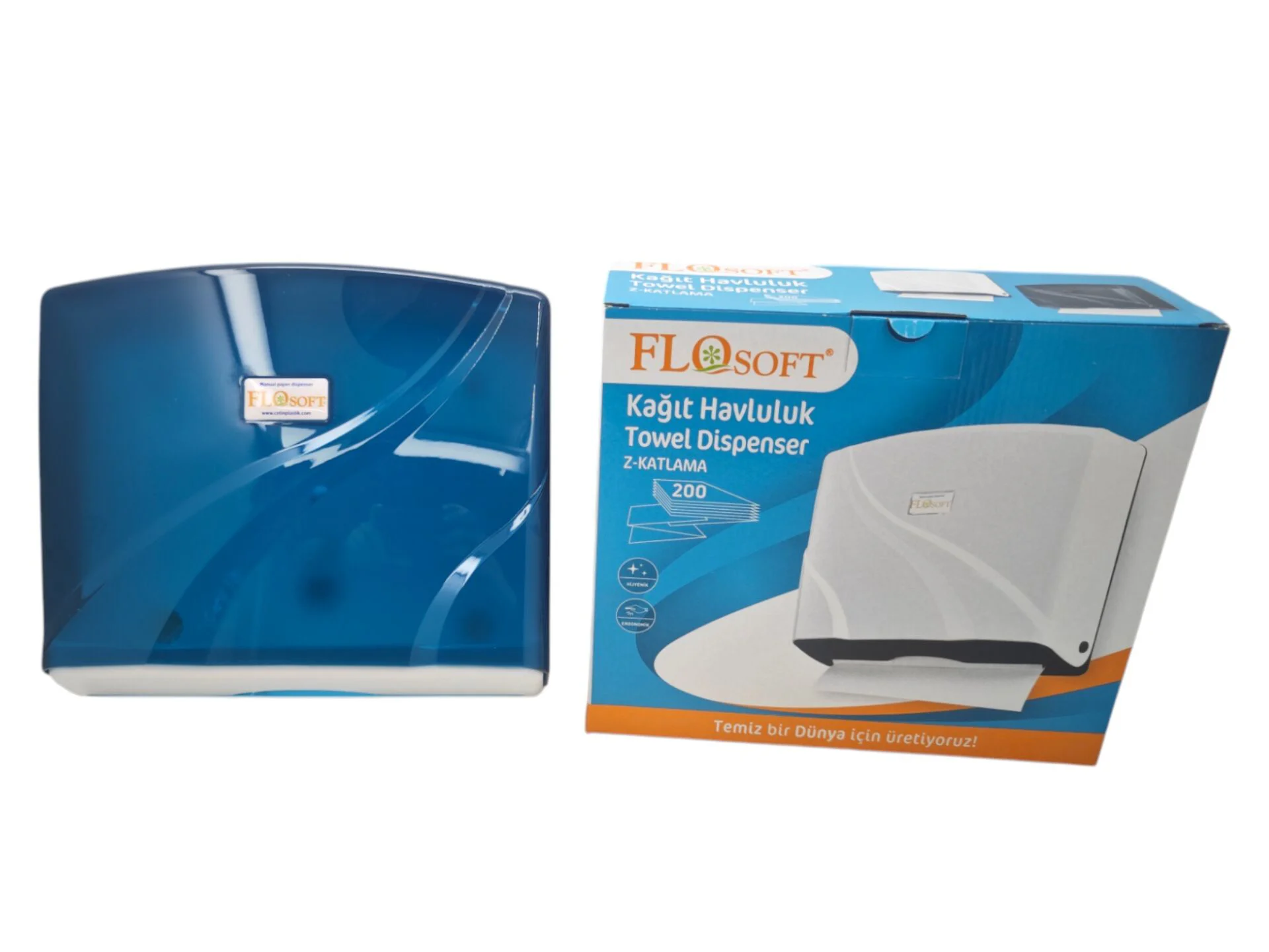 F177   Flosoft Z Katlamalı Kağıt Havluluk 200lü