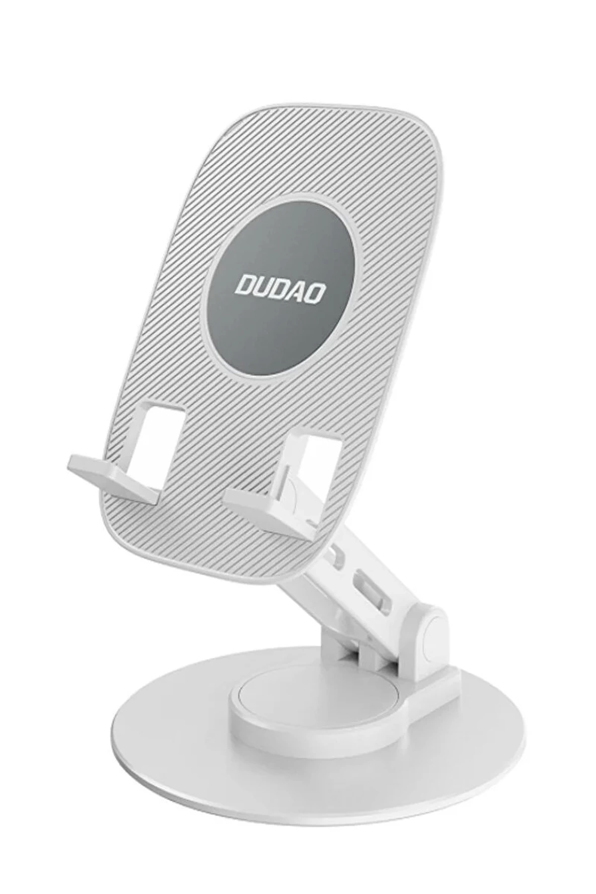 F17s  Masaüstü Telefon Tutucu Döner Tabanı Alüminyum Paslanmaz Çe