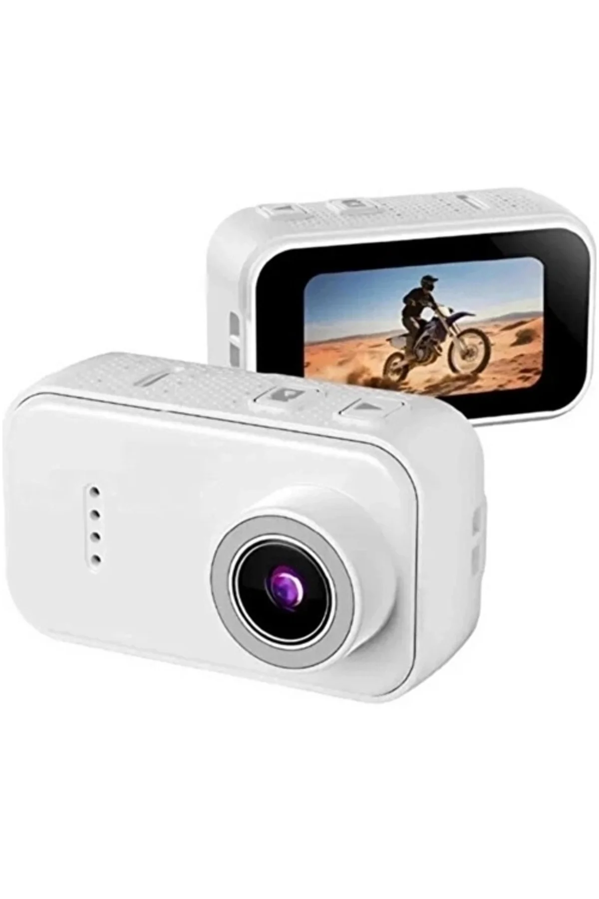F2 2k 1080p Parmak Kamera 130° Geniş Açı Ips Ekranlı 25g Mini Taş