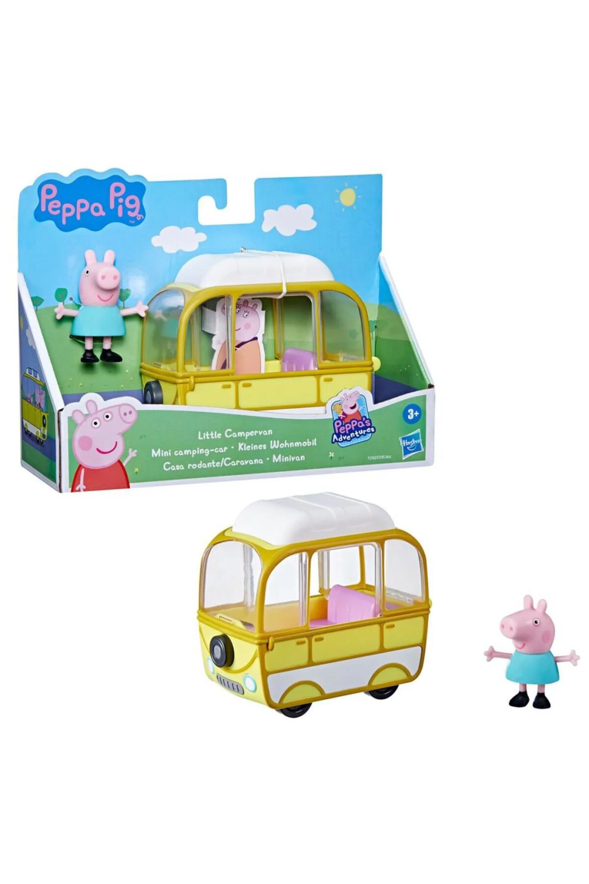 F2185 Peppa Pig Tekli Figür Aracı +3 yaş/ Bay Her Telden