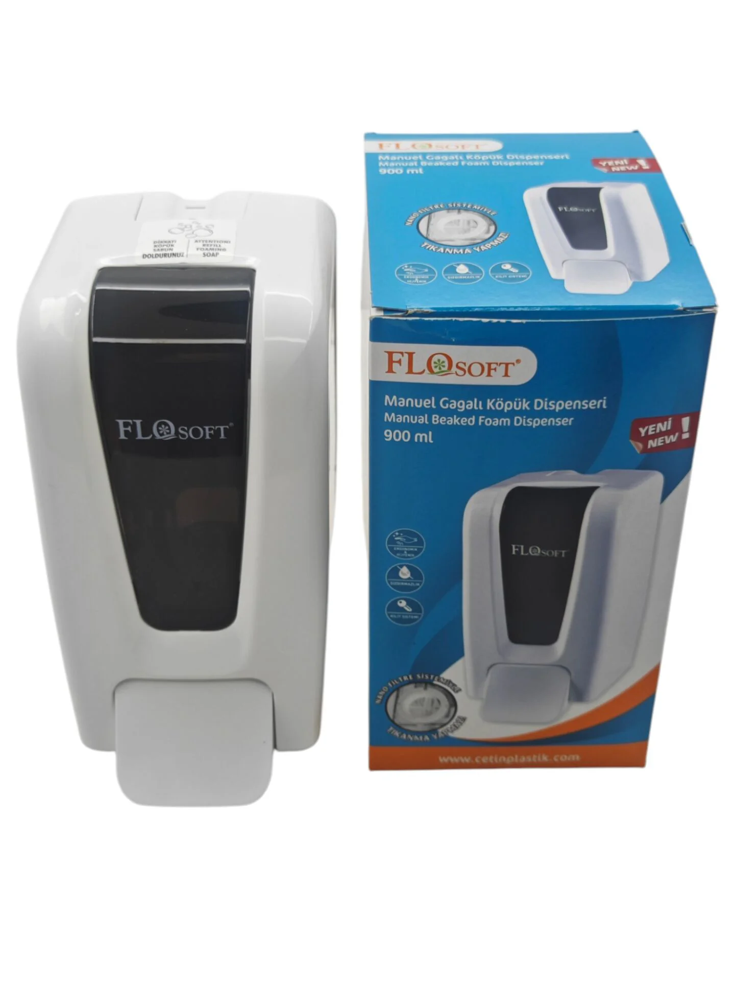 F246   Flosoft Gagalı Köpük Dispenseri 900ml