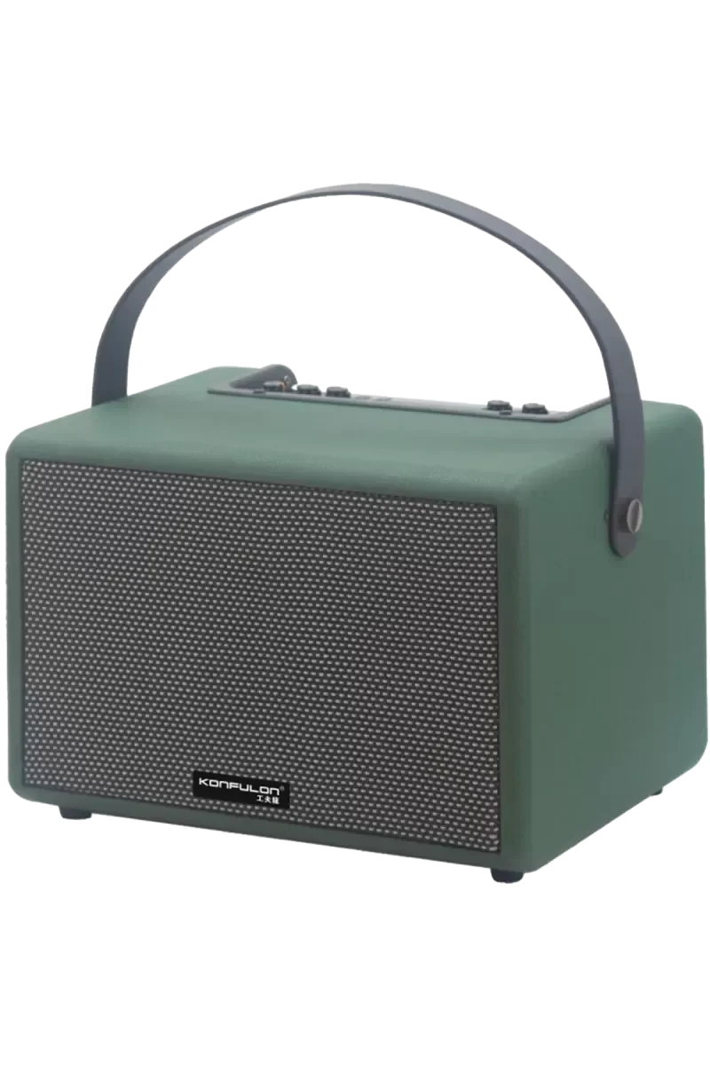 F31 50W BT 5.2 Kablosuz Hoparlör - 2 Mikrofonlu ExtraBass, Yeşil