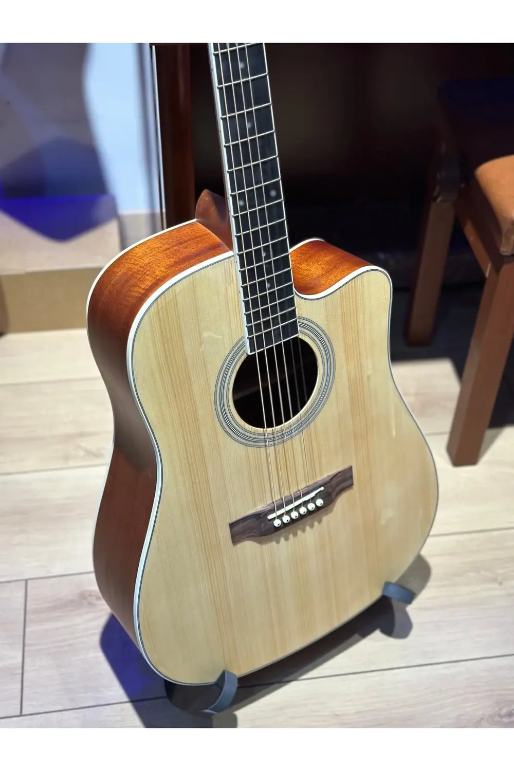 F310nt Kesik Kasa Akustik Gitar 4/4 Yetişkin Boy (KILIF PENA AKOR