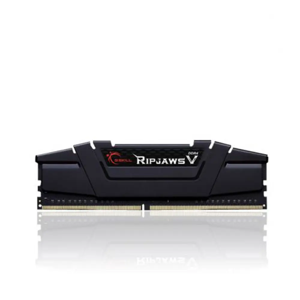 F4-3200C16S-8GVKB RipjawsV Siyah DDR4-3200Mhz CL16 8GB (1X8GB) SI