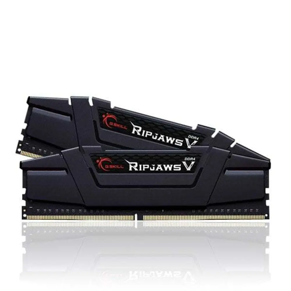 F4-4000C18D-32GVK RipjawsV Siyah DDR4-4000Mhz CL18 32GB (2X16GB)