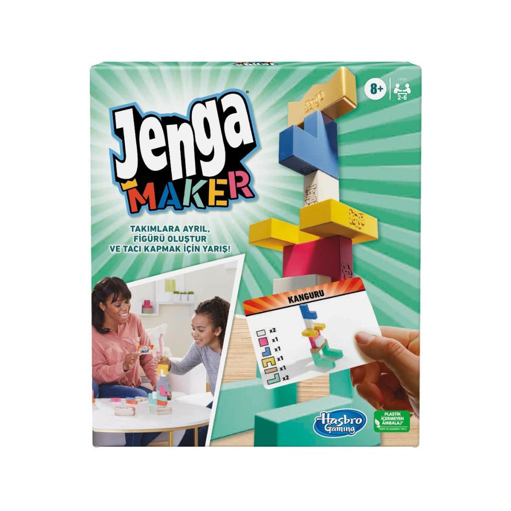 F4528 Hasbro Gaming - Jenga Maker +8 yaş F4528 Hasbro Gaming - Jenga Maker +8 yaş