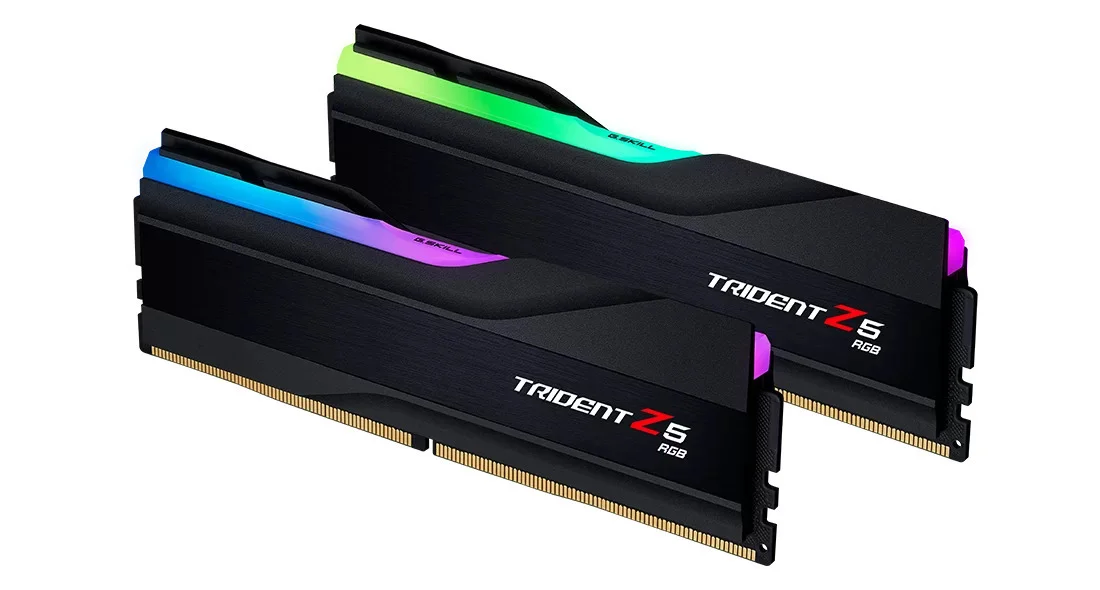 F5-6400J3239G32GX2-TZ5RK Trident Z5 RGB Siyah DDR5-6400Mhz CL32 64GB (2x32GB) DUAL (32-39-39-102) 1.4V Fiyatı, Yorumları ve Özellikleri