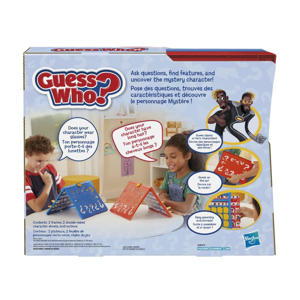 F6105 Hasbro Gaming - Bil Bakalım Kim? +6 yaş F6105 Hasbro Gaming - Bil Bakalım Kim? +6 yaş