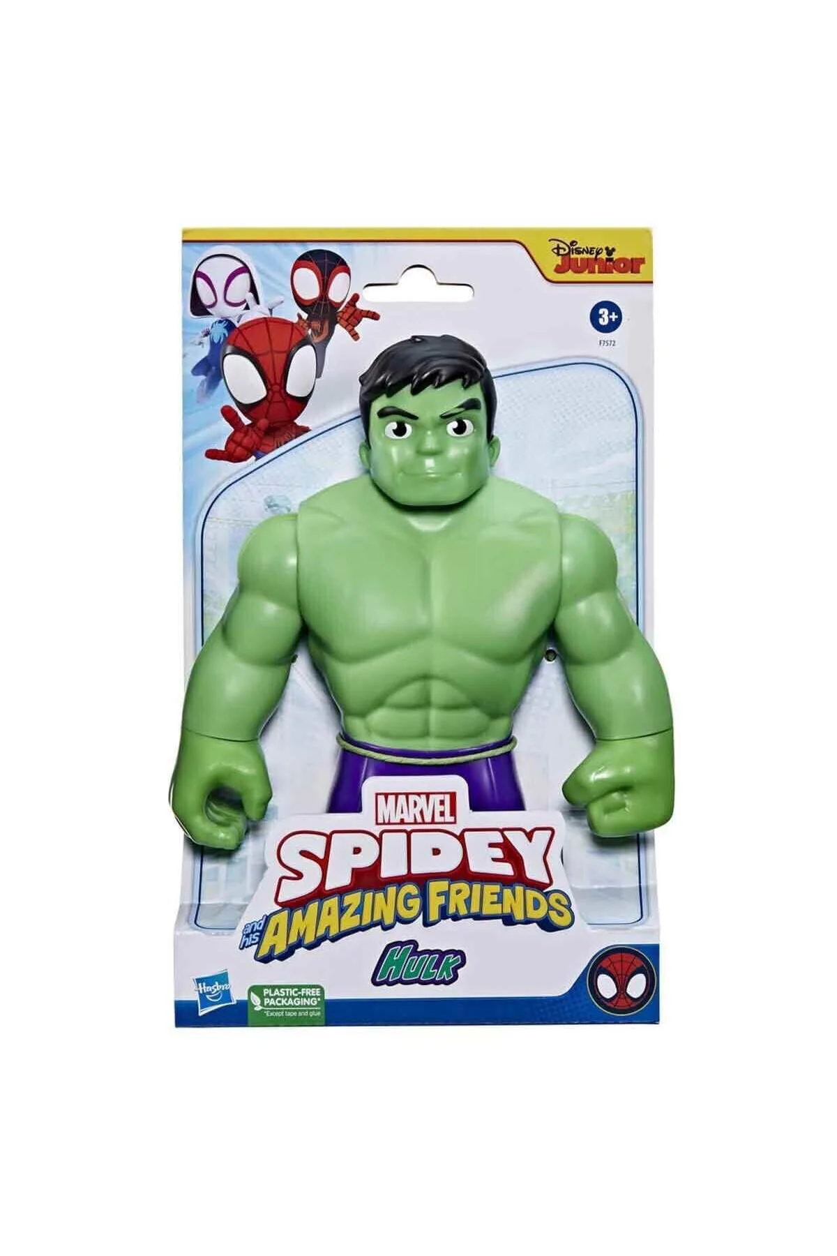 F7572 Spidey ve İnanılmaz Arkadaşları - Hulk Büyük Figür +3 yaş