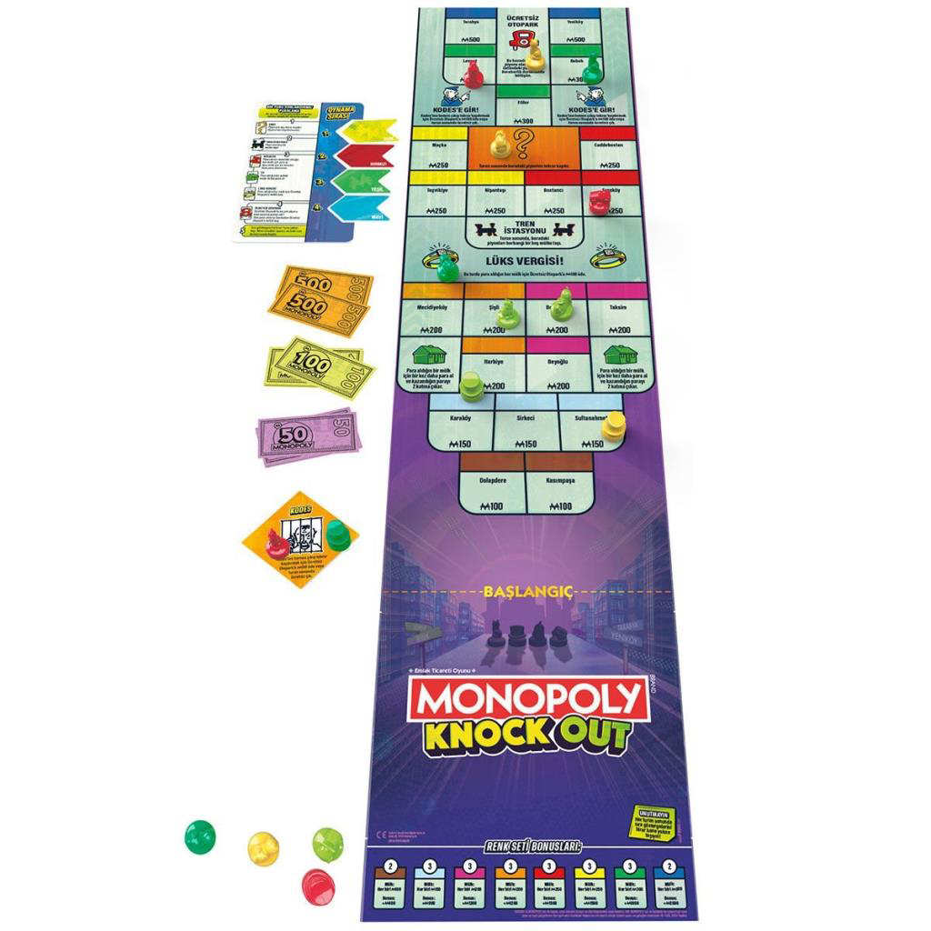 F8995 Monopoly Knockout F8995 Monopoly Knockout
