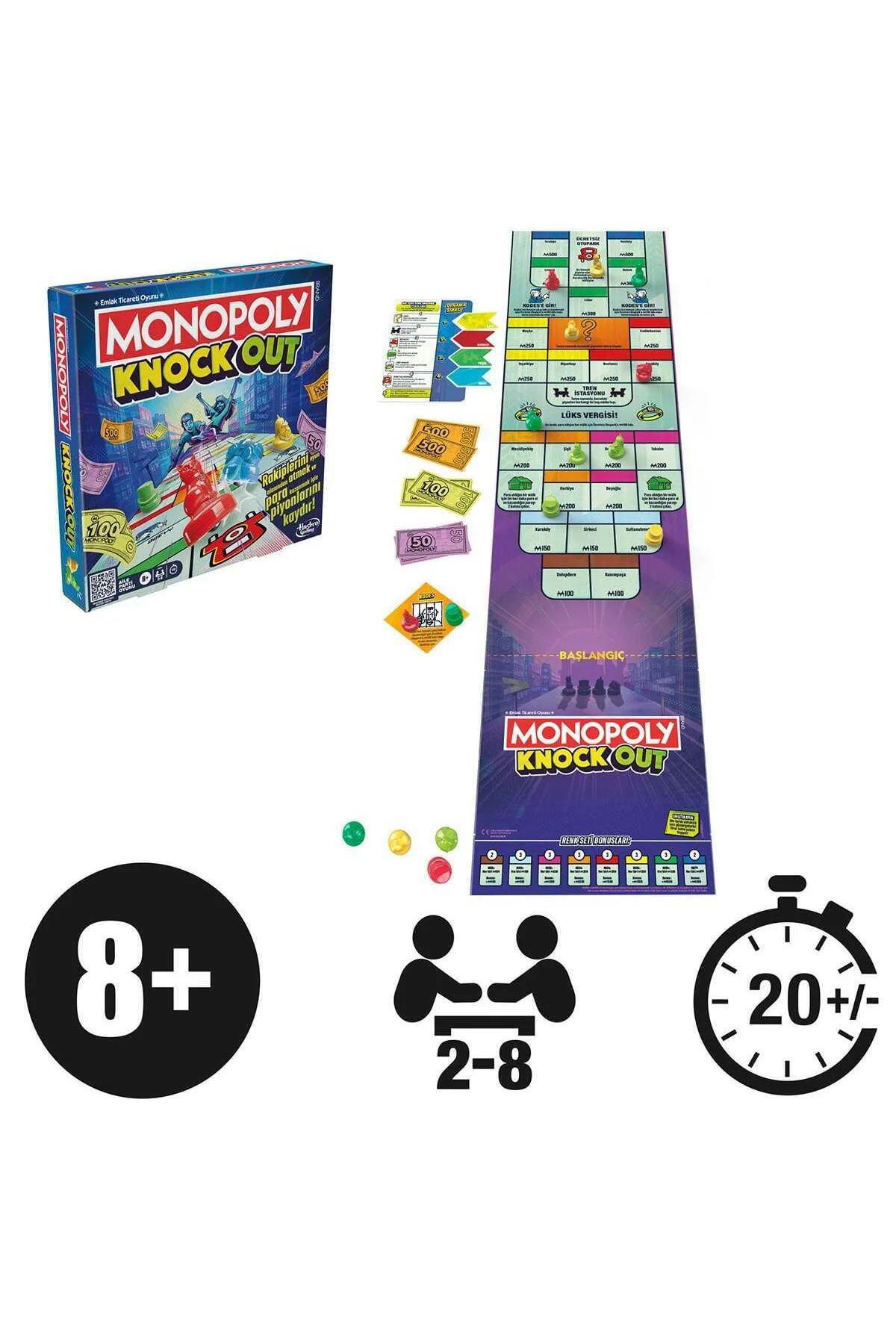 F8995 Monopoly Knockout