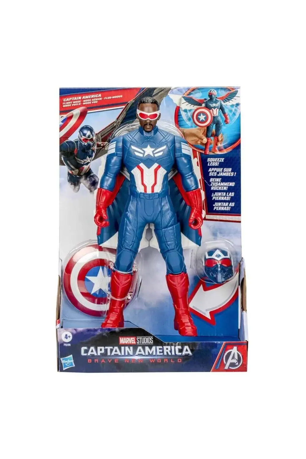 F9298 Marvel - Captain America Brave New World Flight Mode Aksiyo