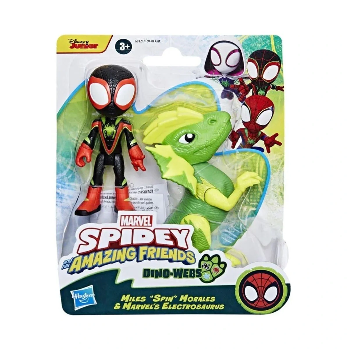 F9478  ve İnanılmaz Arkadaşları - Dino Webs Figür