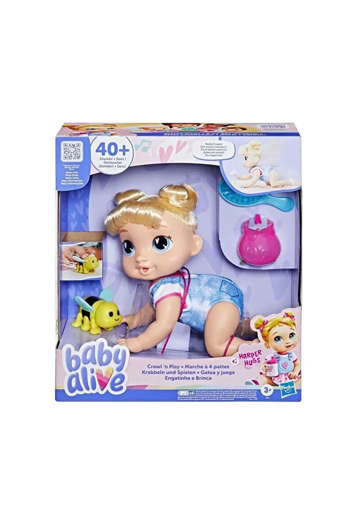 F9709 Baby Alive Emekleyen Bebeğim +3 Yaş