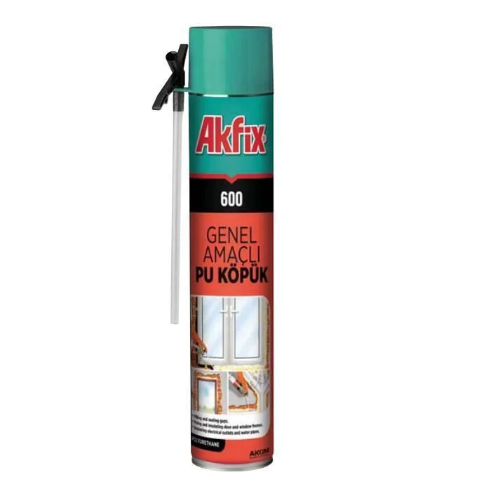 FA006   Akfix 600 Genel Amaçlı Pu Köpük 600gr