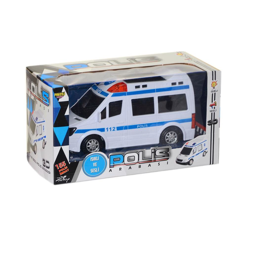FAB 155 Sesli ve Işıklı Polis İmdat -Prestij FAB 155 Sesli ve Işıklı Polis İmdat -Prestij