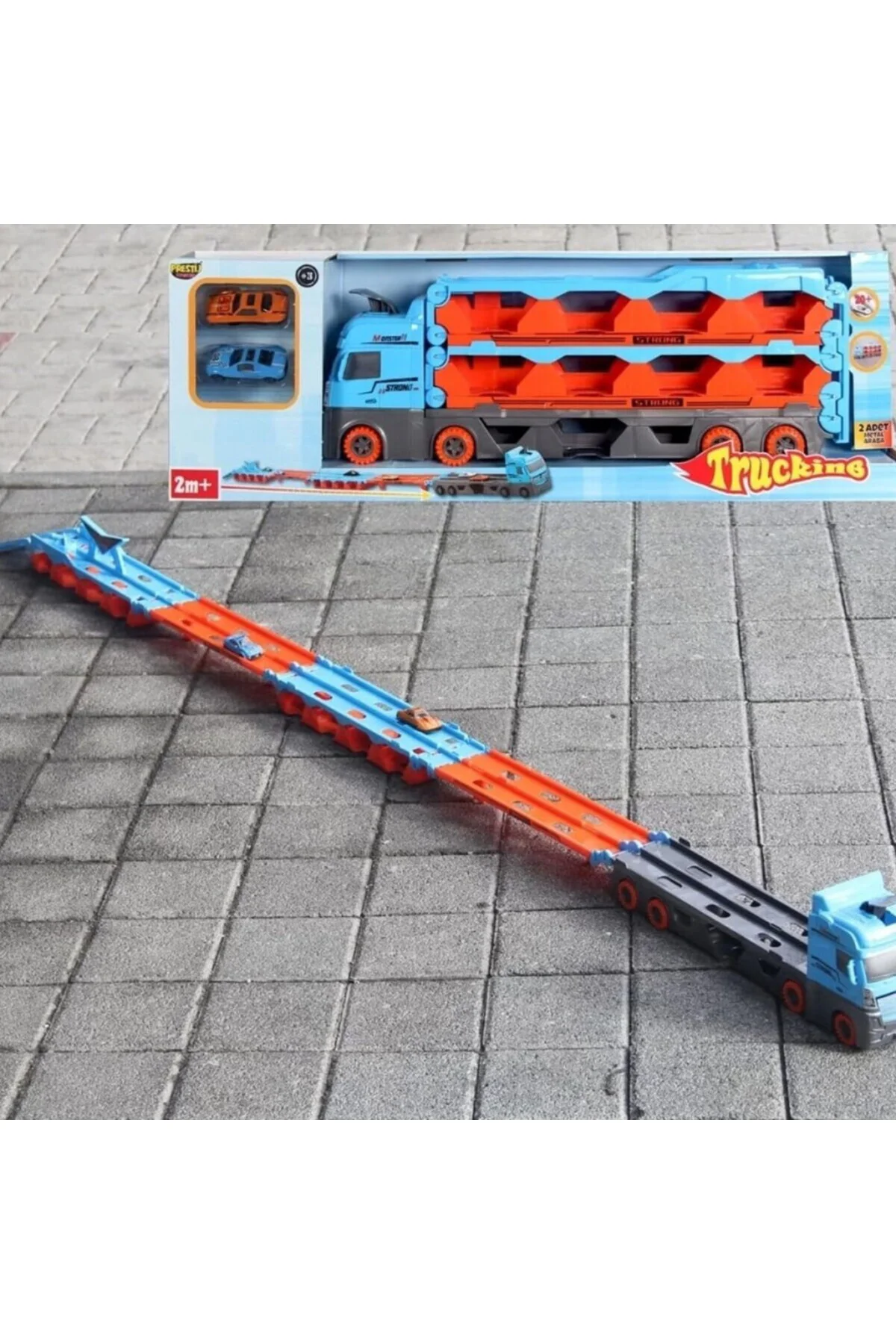 FAB-1604 Yarış Pistli Tır- Prestij Oyuncak