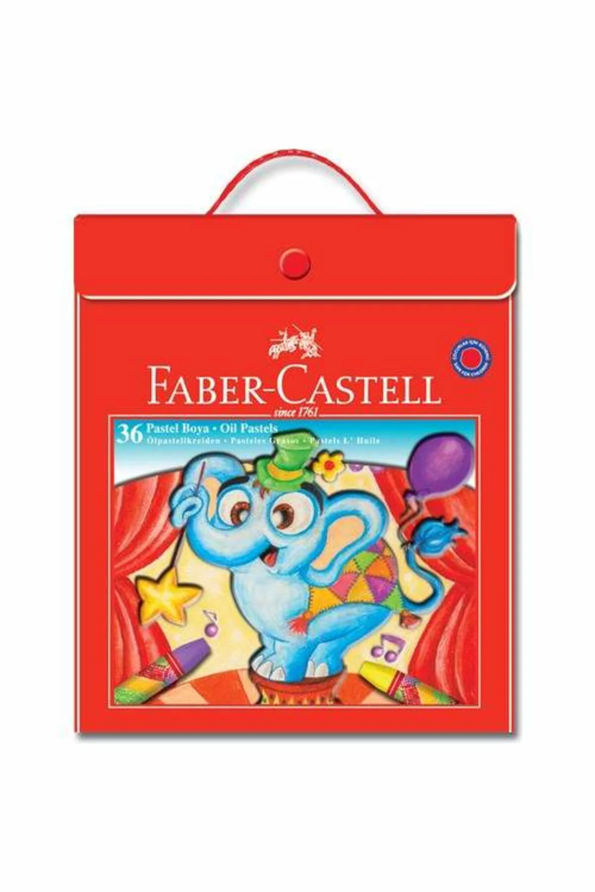 Faber Castel 36'lı Pastel Boya Çantalı