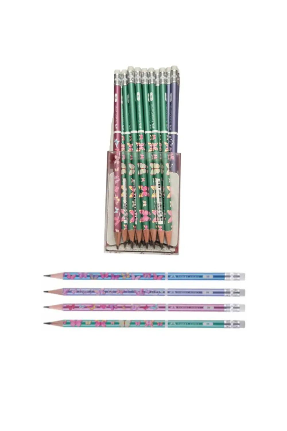 FABER CASTELL KELEBEK KURŞUN KALEM 2B 72 Lİ